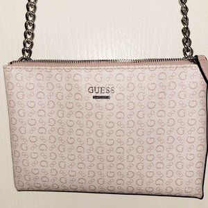 GUESS LOS ANGELES SOFT PINK CROSSBODY HANDBAG